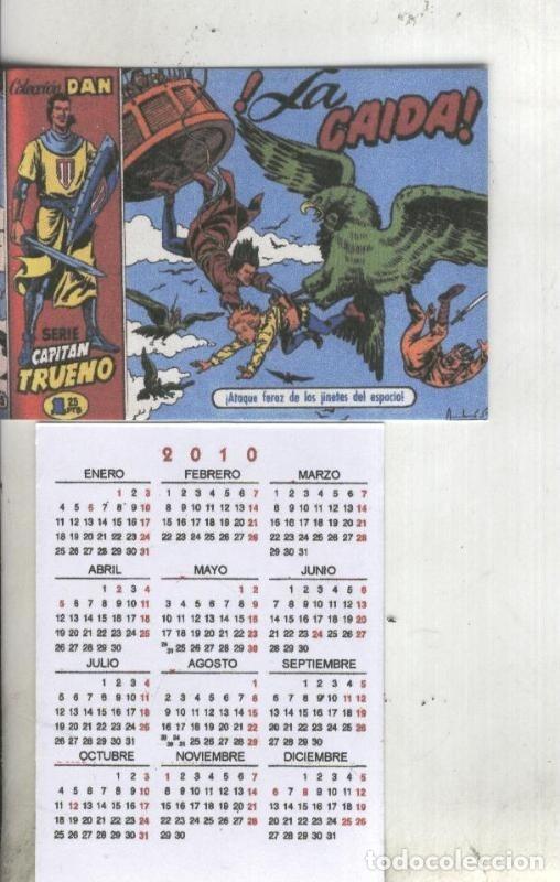 Postcards: Calendario bolsillo 2010: El Capitan Trueno portada numero 015 - Varios