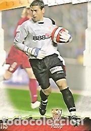 Postkarten: CROMO ALBUM LAS FICHAS DE LA LIGA: Sevilla: Palop - Varios