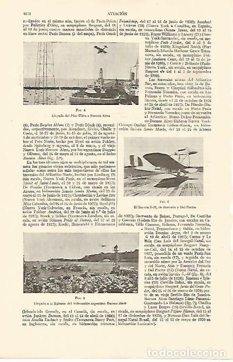 Postcards: LAMINA ESPASA 10914: Aviones Plus Ultra Savoia S-55 y Buenos Aires - Varios
