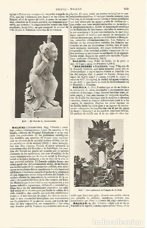 Postales: LAMINA ESPASA 10943: El dios de la chismorreria Bali - Varios