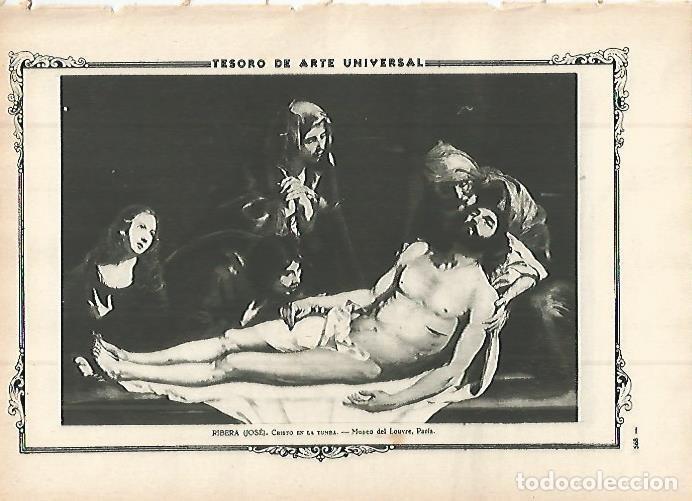 Postkarten: LAMINA 1489. RIBERA. Cristo en la tumba - Varios