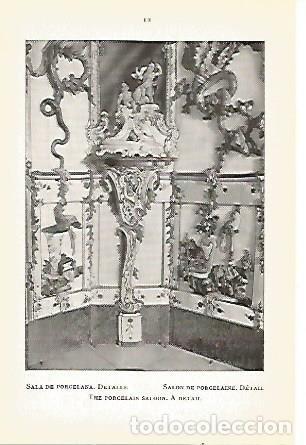 Postales: LAMINA 1601: ARANJUEZ. Sala de Porcelana - J.M. Florit