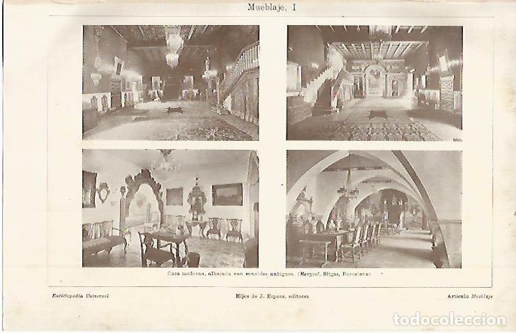 Cartoline: LAMINA ESPASA 11433: Casa Marycel en Sitges Barcelona - Varios