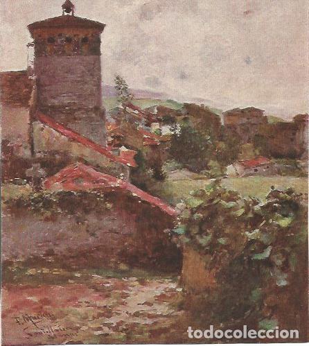 Postkarten: LAMINA 2378: Santillana del Mar por Muetau - Varios