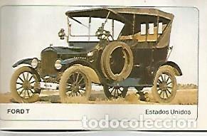 Postales: CROMO 350 ALBUM COCHES MOTOR 16: FORD T - Varios