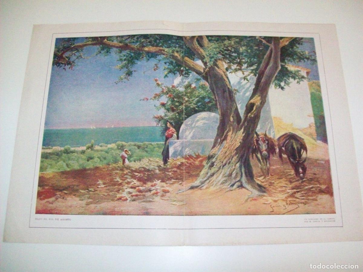 Cartoline: LAMINA 2454: Un descanso en el camino por Garcia y Rodriguez - Varios