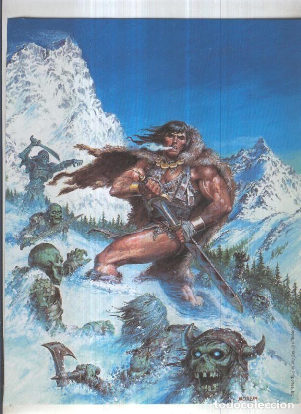 Cartoline: POSTER CONAN: Numero 06 (27,5cm x 21,5cm) - VARIOS