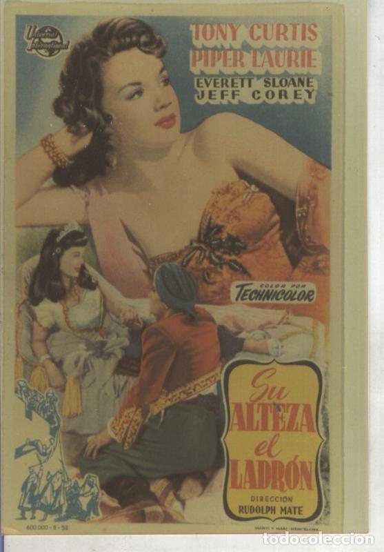 Cartoline: Foto cine 009: Su alteza el ladron (Tony Curtis-Piper Laurie) - Varios