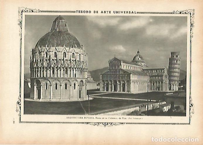 Cartoline: LAMINA 1395. PISA. Plaza de la Catedral - Varios