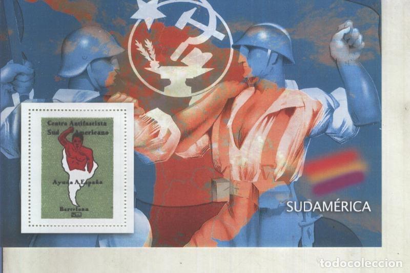 Postales: La Guerra Civil Espa&ntilde;ola en sellos de correos: Juego 1 sellos: Sudamerica - varios