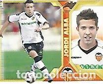 Cartoline: CROMO 848 LIGA 2011-12: Jordi Alba Valencia C.F. - Varios