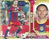 Postales: CROMO 853 LIGA 2011-12: Milito F.C. Barcelona - Varios