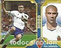 Postales: CROMO 864 LIGA 2011-12: Diogo Real Zaragoza - Varios