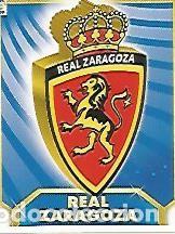 Postales: CROMO 886 LIGA 2011-12: Escudo Real Zaragoza - Varios