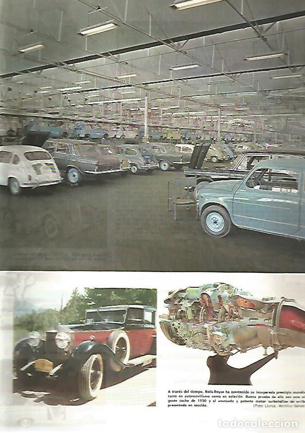 Postales: LAMINA MONITOR 0386: FABRICA DE SEAT. ROLLS ROYCE DE 1930 - Varios