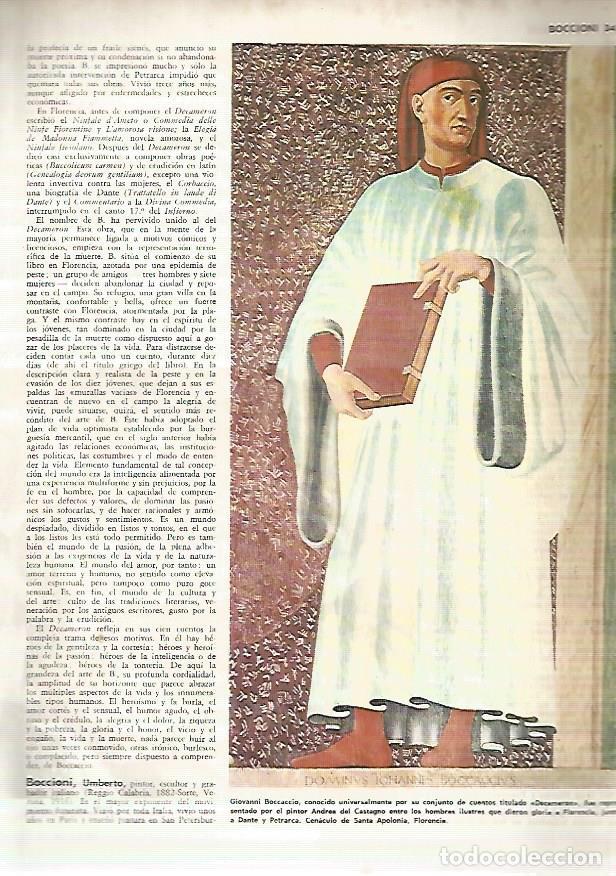 Cartoline: LAMINA MONITOR 0425: GIOVANNI BOCCACCIO - Varios