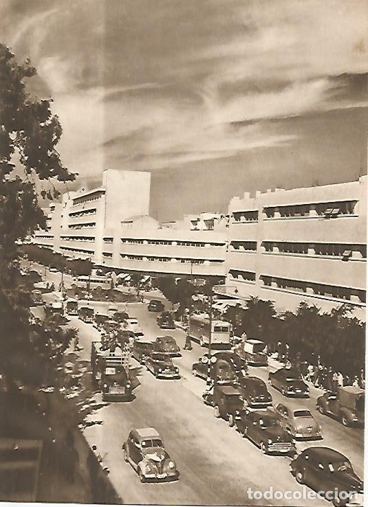 Cartoline: LAMINA GEOGRAFIA 0019: Avenida del barrio moderno de Haifa - Ricardo Beltran y Vicente Vera