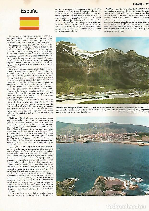 Cartoline: LAMINA MONITOR 0471: ESTACION DE CANFRANC. VISTA DE BERMEO - Varios