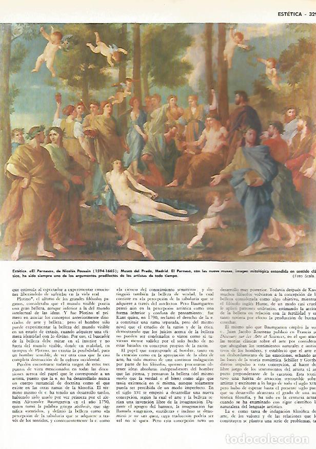 Postales: LAMINA MONITOR 0477: EL PARNASO POR POUSSIN - Varios