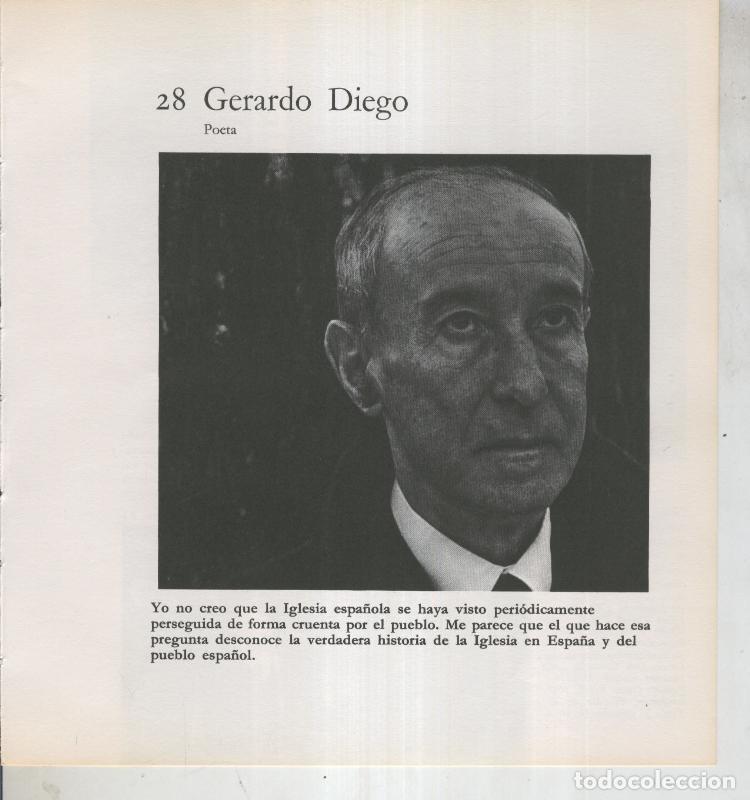 Postales: Ficha 028: Gerardo Diego: Poeta - Varios - Foto 1