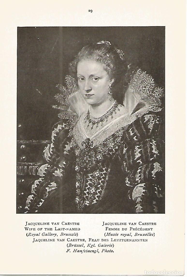 Cartoline: Lamina 721: RUBENS. Jacqueline van Caestre - Varios