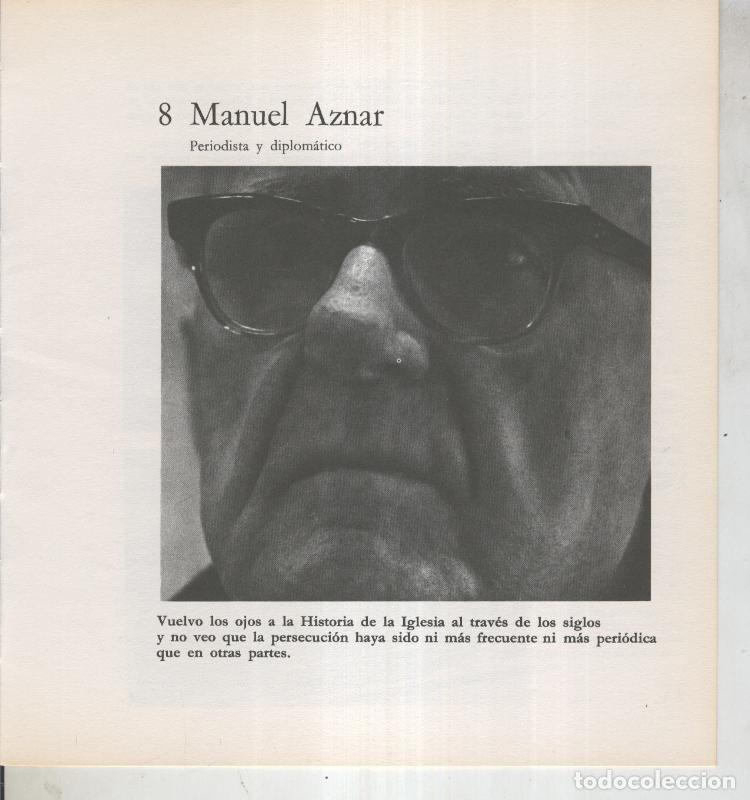 Cartoline: Ficha 008: Manuel Aznar: Periodista y diplomatico - Varios
