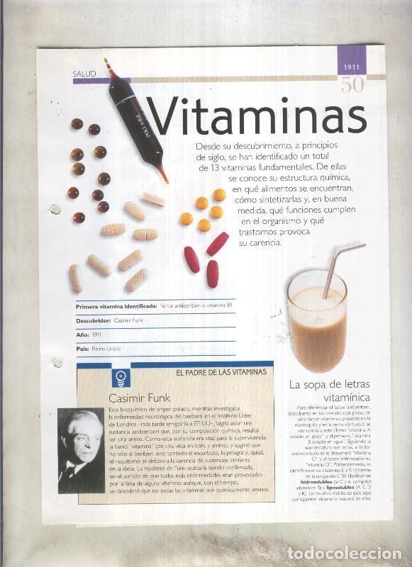 Cartes Postales: Vitaminas: son 4 paginas y - varios