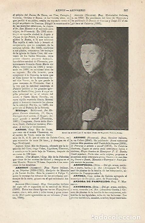 Postcards: LAMINA ESPASA 12815: Retrato de Arnolfini por Van Eyck - Varios