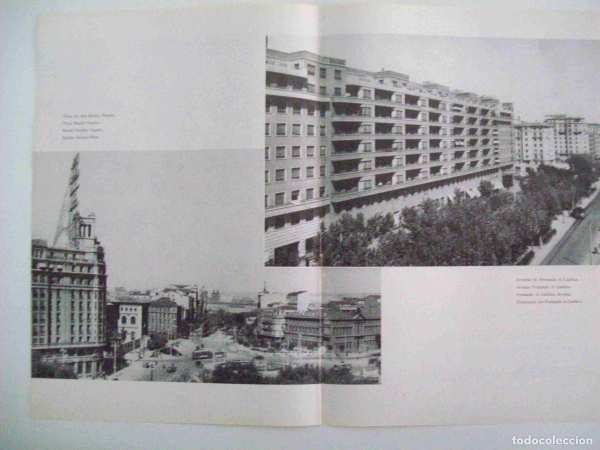 Postales: LAMINA 4946: ZARAGOZA PLAZA DE BASILIO PALACIO Y AVENIDA DE FERNANDO EL CATOLICO - Jaime Ministral M