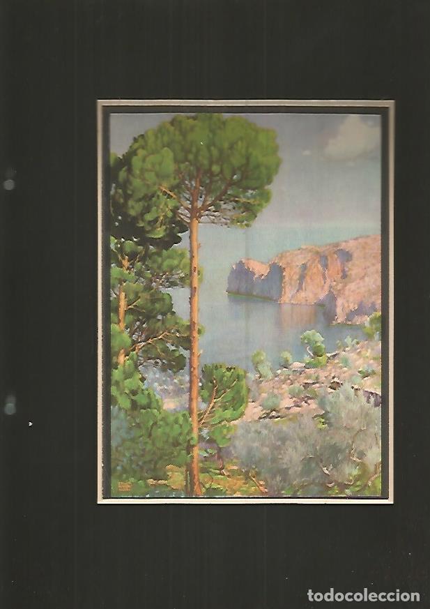 Postais: LAMINA PUBLICITARIA 05015: Costas de Mallorca por Erwin Hubert - Erwin Hubert