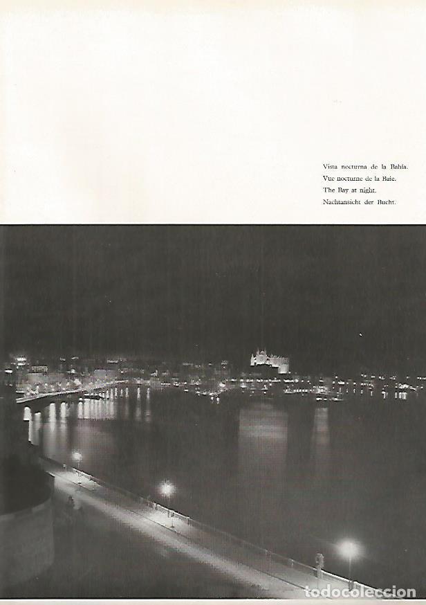 Postkarten: LAMINA 4963: BAHIA DE MALLORCA VISTA NOCTURNA - Jaime Ministral Masia