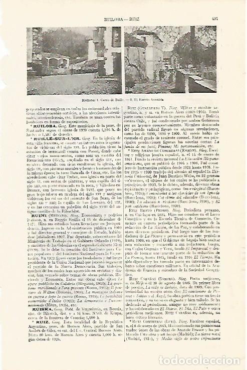 Postkarten: LAMINA ESPASA 14024: Vistas de Ruiloba Santander - Varios