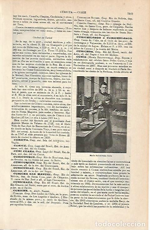 Postkarten: LAMINA ESPASA 14380: Marie Curie - Varios