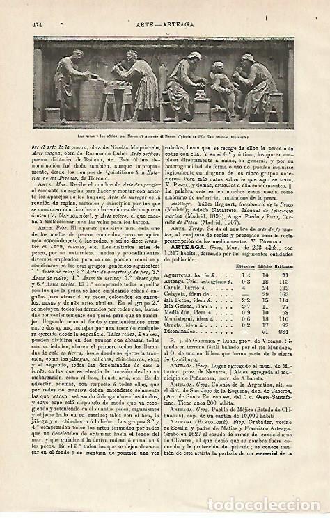 Postkarten: LAMINA ESPASA 12846: Las artes y los oficios por Banco en Florencia - Varios