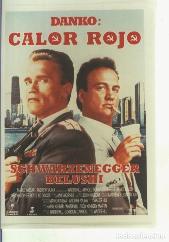 Cartes Postales: Foto cine 580: Danko: calor rojo (Schwarzenegger-Belushi) - Varios