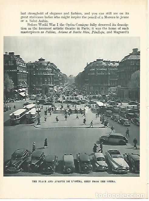 Postkarten: LAMINA 1807: PARIS. Plaza de la Opera - Andr&eacute; George
