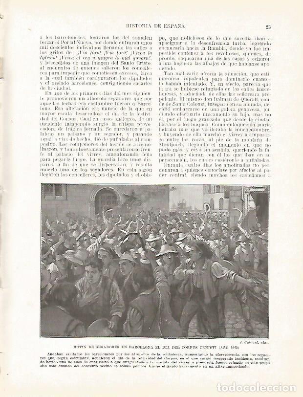 Postkarten: LAMINA 4292: Motin de Segadores en Barcelona el dia de Corpus Cristi de 1640 - Manuel Rodriguez Codo