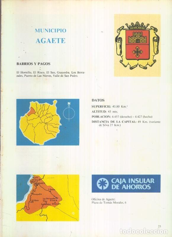 Cartoline: Municipio Canario de Agaete: 4 paginas, 11 fotos color - varios
