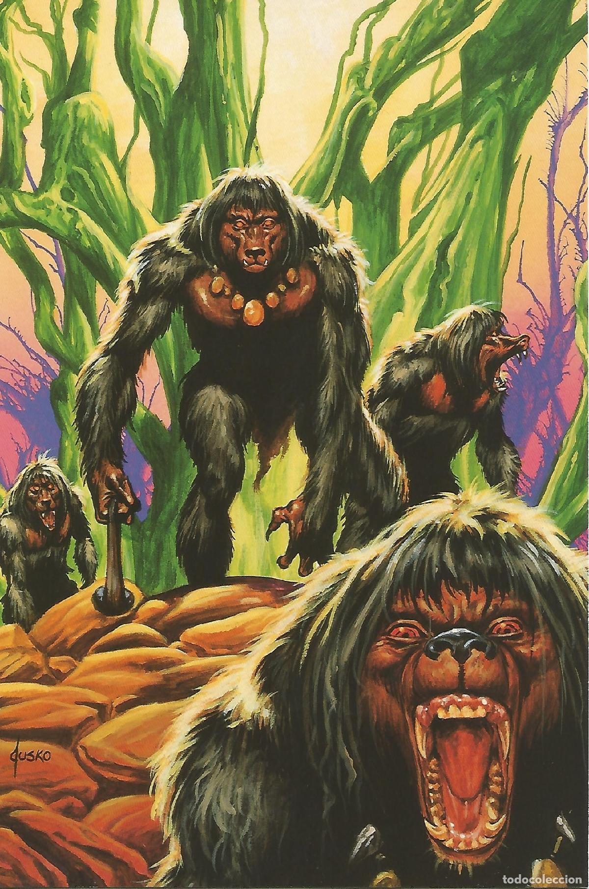 Cartoline: Colossal Card 33: Joe Jusko. The Kloonobargan - Joe Jusko