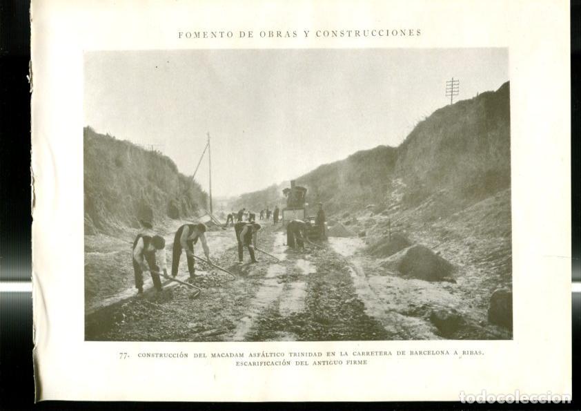 Postales: Fomento de Obras y Construcciones lamina 077/078: Barcelona - Varios