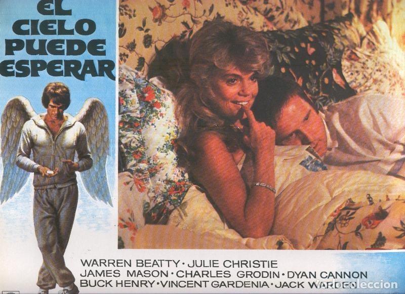 Cartoline: Caratula cine: El cielo puede esperar, un film de Warren Beatty , numerada 9 en trasera - Varios