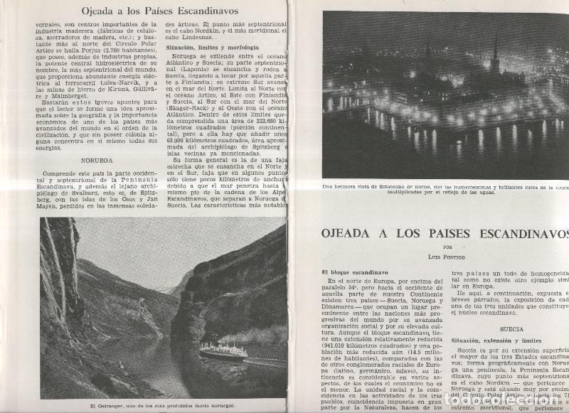 Cartoline: Ojeada a los paises escandinavos por Luis Postigo - Varios