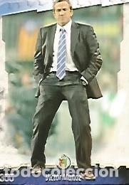 Postkarten: CROMO ALBUM LAS FICHAS DE LA LIGA: Getafe: Victor Mu&ntilde;oz (entrenador) - Varios