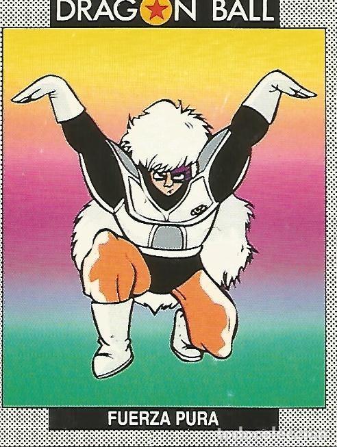 Cartes Postales: CROMO BOLA DE DRAGON - DRAGONBALL no 84 - Fuerza Pura - Varios