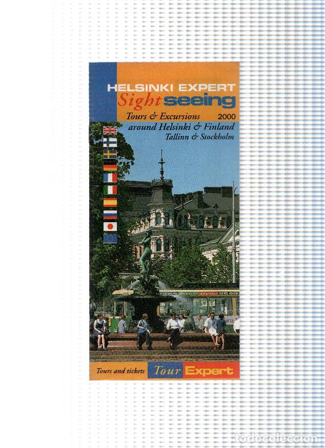Postkarten: Revista Turistica: HELSINKI EXPERT SIGHT SEEING - Tours and Excursions (Tour Expert 2000) - Helsinki