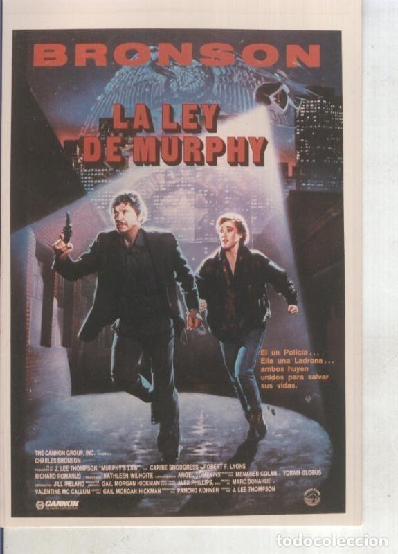 Postais: Foto cine 270: La ley de Murphy (Charles Bronson) - Varios