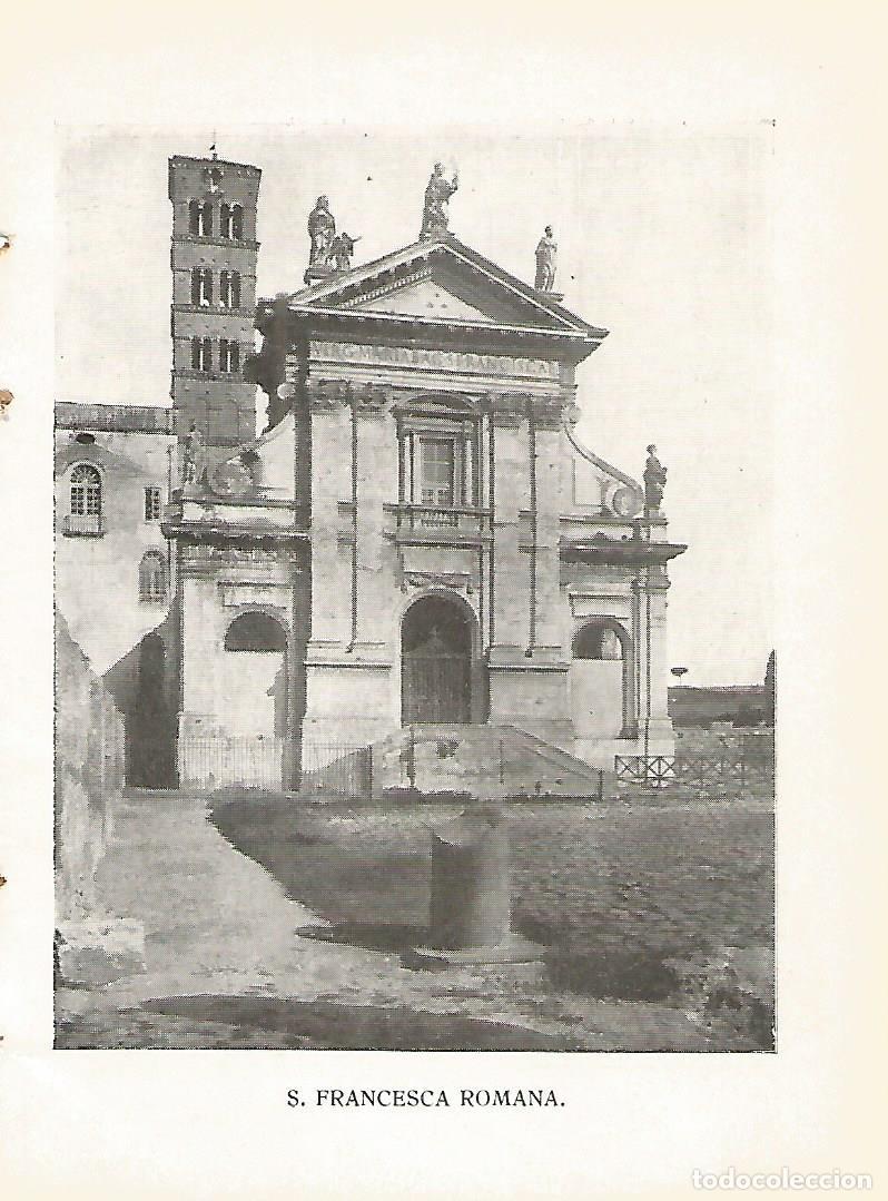 Postcards: Lamina 1036: ROMA. Santa Francesca Romana - Varios