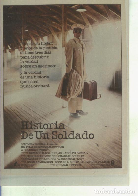 Postales: Foto cine 074: Historia de un soldado (Howard E.Rollins) - Varios