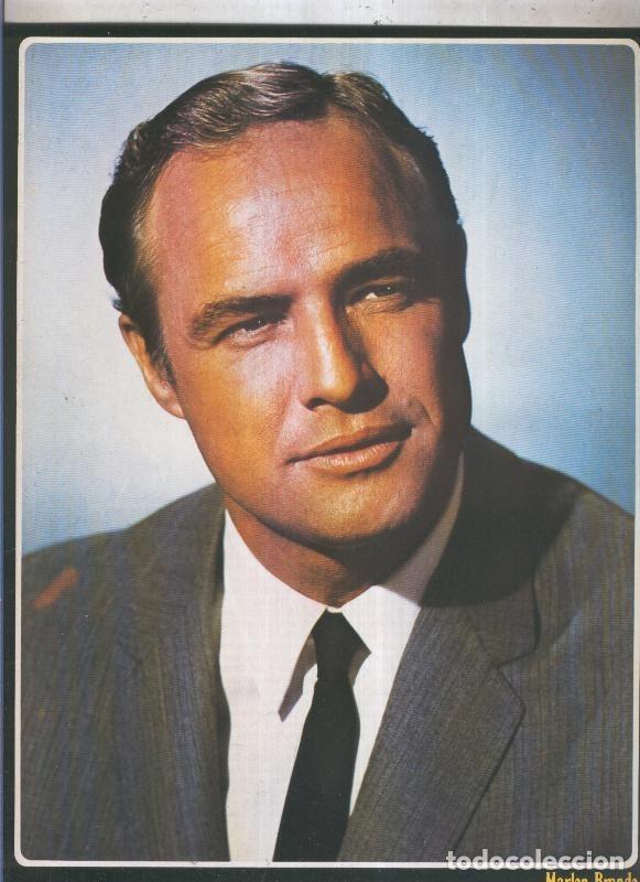 Postales: Galeria de estrellas lamina numero 089: Marlon Brando - Varios