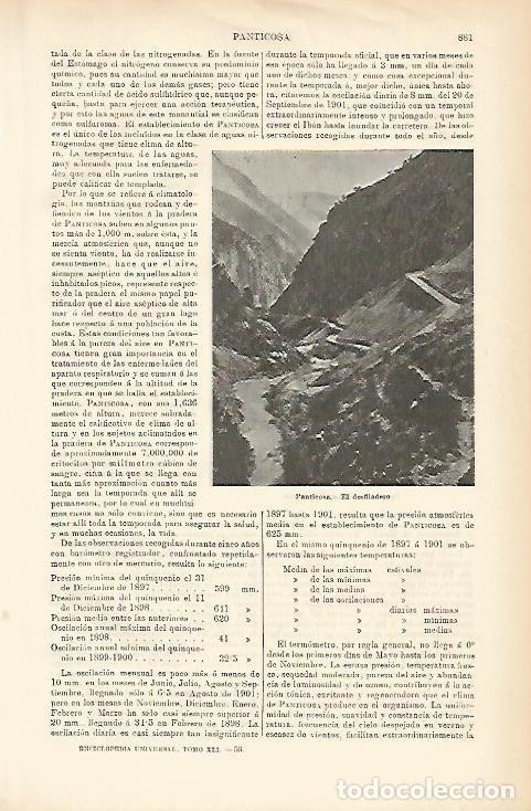 Cartes Postales: LAMINA ESPASA 1436: El desfiladero de Panticosa Huesca - Varios Autores